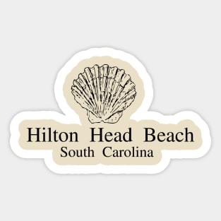 Hilton Head Beach Sticker